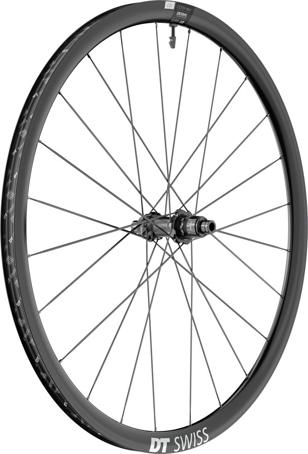 DT Swiss ER 1600 Spline 30 Rear Wheel - 700, 12 x 142mm, Center-Lock, XDR, Ratchet 36 SL, Black