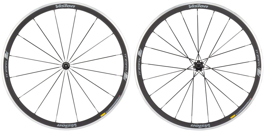 Vision Trimax 35 Wheelset - 700, QR x 100/130mm, Rim Brake, HG 11