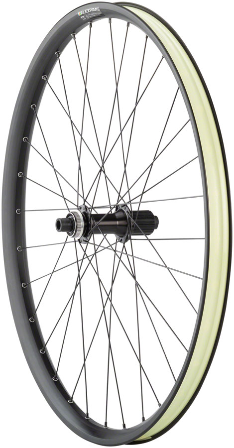 Quality Wheels Shimano Deore / Alex EM30 Disc Rear Wheel - 27.5", QR x 135mm, Center-Lock, HG 11 MTN, Black
