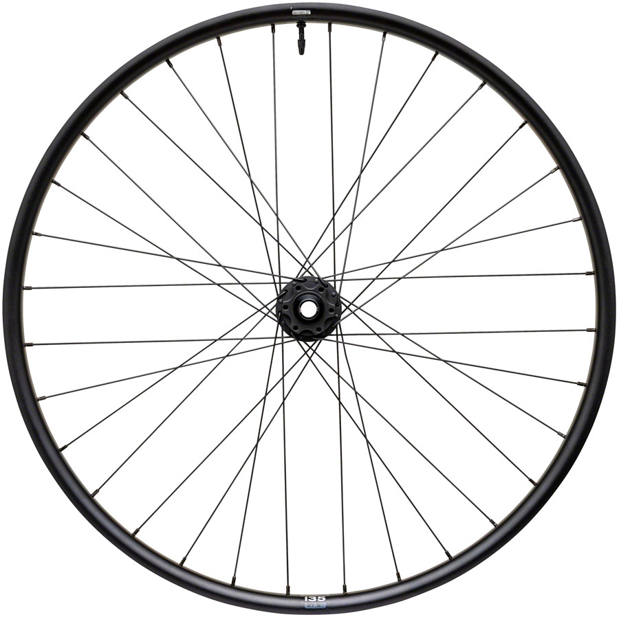 WTB HTZ i35 Front Wheel - 27.5", 15 x 110mm, 6-Bolt, Black, 32H 