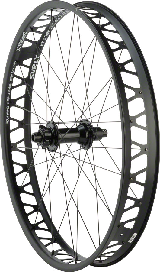 Quality Wheels Formula / Other Brother Darryl Rear Wheel - 26" Fat, 12 x 177mm, 6-Bolt, XD, Black