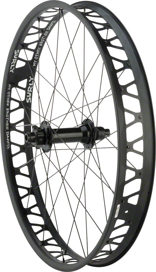 Quality Wheels Formula / Other Brother Darryl Rear Wheel - 26" Fat, 12 x 197mm, 6-Bolt, XD, Black