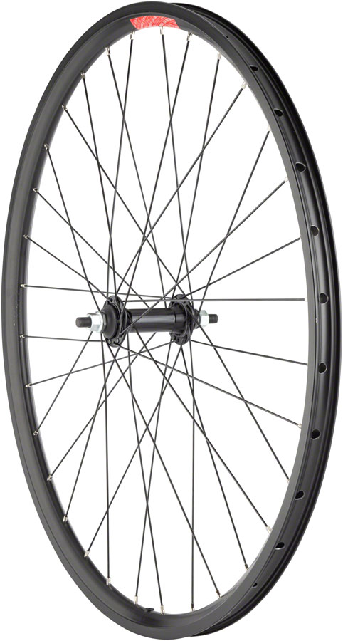 Sta-Tru Double Wall Front Wheel - 26", Bolt-On, 3/8 x 100mm, Black