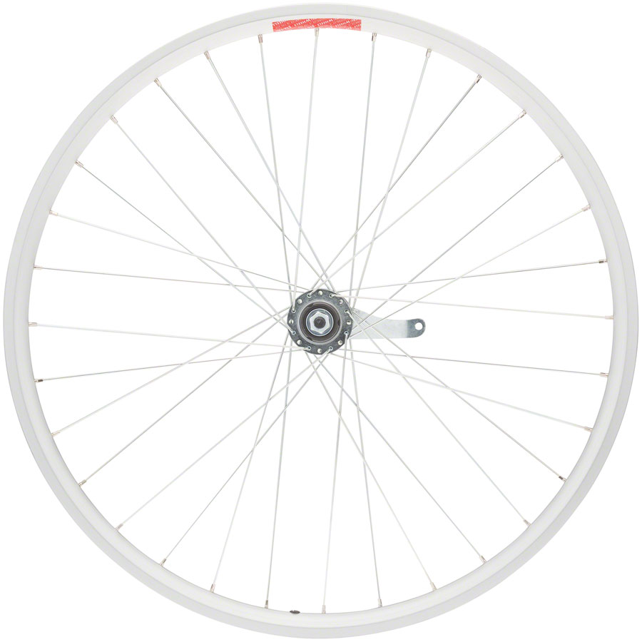 Sta-Tru Double Wall Rear Wheel - 26", Bolt-On, 3/8 x 110mm Coaster Brake, Silver