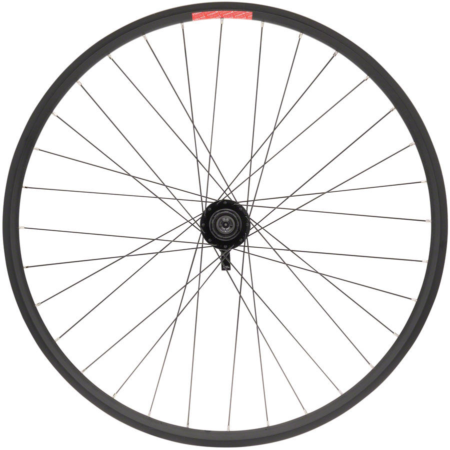 Sta-Tru Double Wall Rear Wheel - 27.5", QR, 10 x 135mm, 6-Bolt and Rim Brake, HG 8-11 Speed, Black