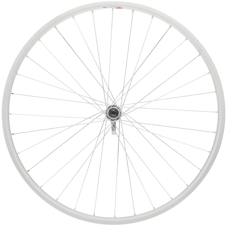 Sta-Tru Double Wall Front Wheel - 26", QR, 9mm x 100, Silver