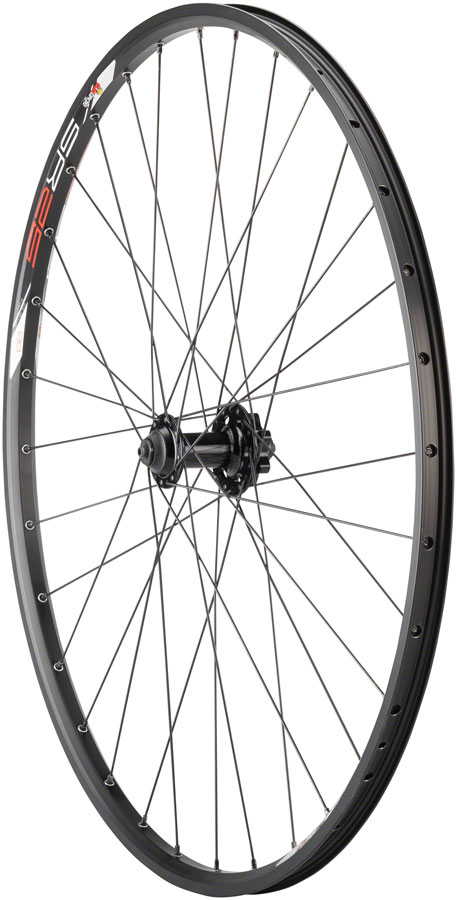 Quality Wheels Value Double Wall Series Disc Front Wheel - 29", QR x 100mm, 6-Bolt, Black, Clincher