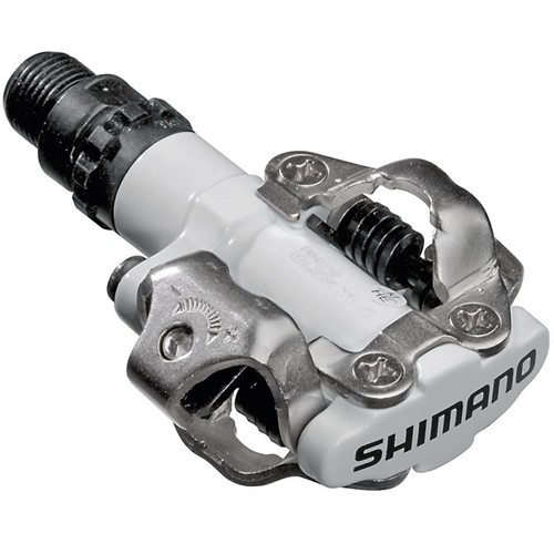 Shimano M520 SPD Pedals, white