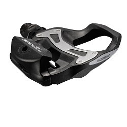 Shimano R550 Black Carbon SPD-SL Pedals, CARBON