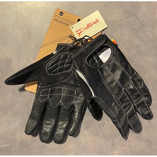 Specialized 74 Leather Glove Long Finger Black XXL